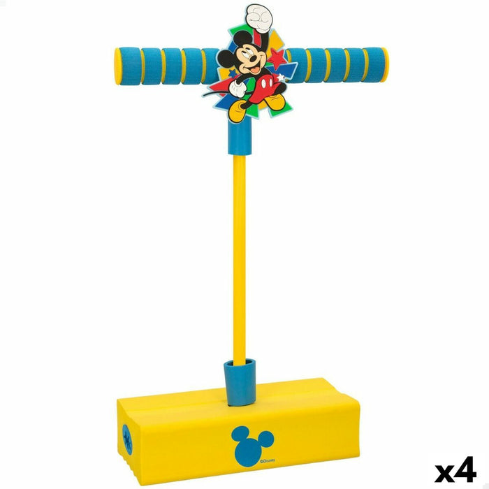 Pogobouncer Mickey Mouse 3D Galben Infantil (4 Unități)