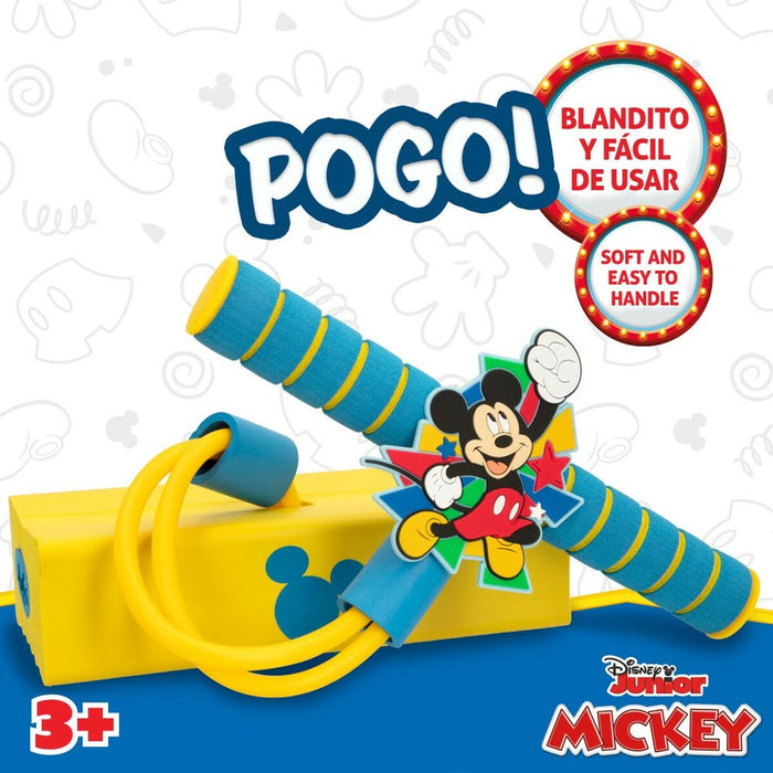 Pogobouncer Mickey Mouse 3D Galben Infantil (4 Unități)