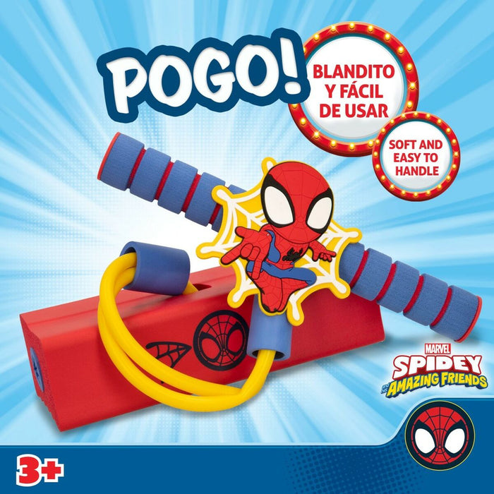 Pogobouncer Spider-Man 3D Roșu Infantil (4 Unități)
