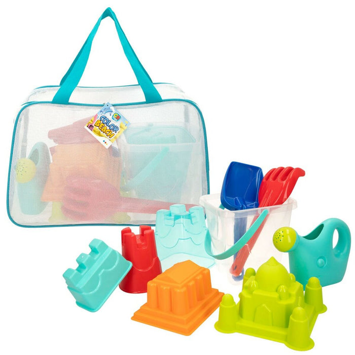 Set de jucării de plajă Colorbaby polipropilenă (12 Unități)