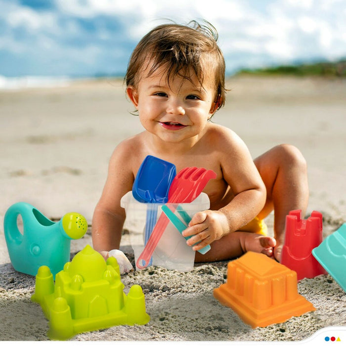 Set de jucării de plajă Colorbaby polipropilenă (12 Unități)