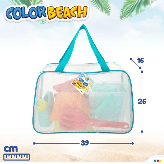 Set de jucării de plajă Colorbaby polipropilenă (12 Unități)