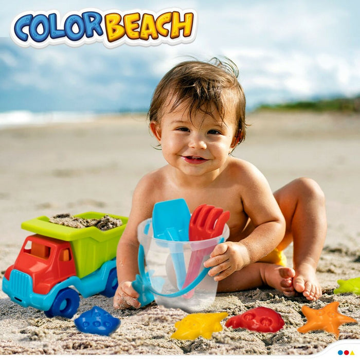 Set de jucării de plajă Colorbaby polipropilenă (8 Unități)