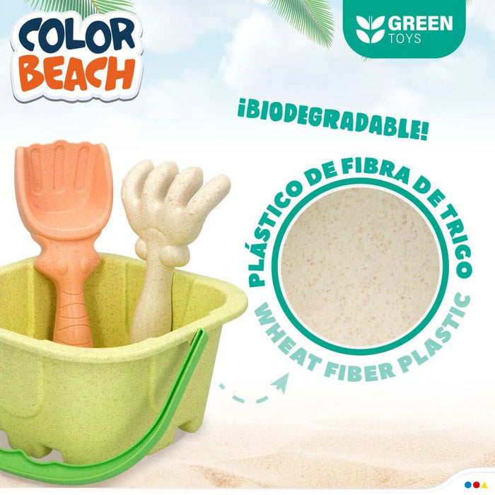 Set de jucării de plajă Colorbaby 19,5 x 10 x 19,5 cm (4 Unități)