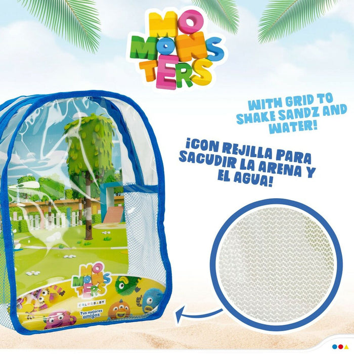 Set de jucării de plajă Momonsters (12 Unități)