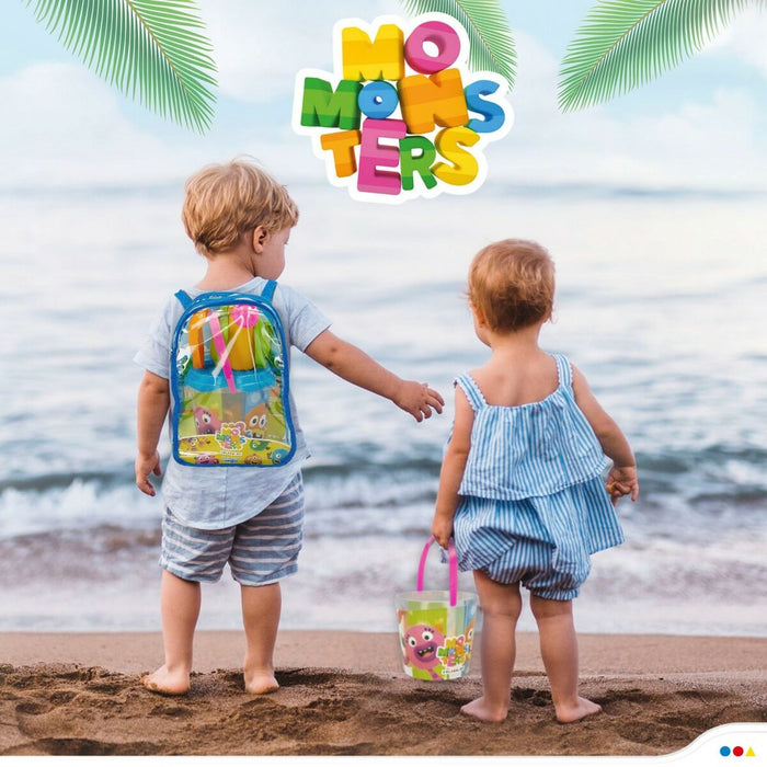 Set de jucării de plajă Momonsters (12 Unități)