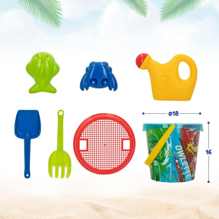 Set de jucării de plajă Peppa Pig polipropilenă (12 Unități)