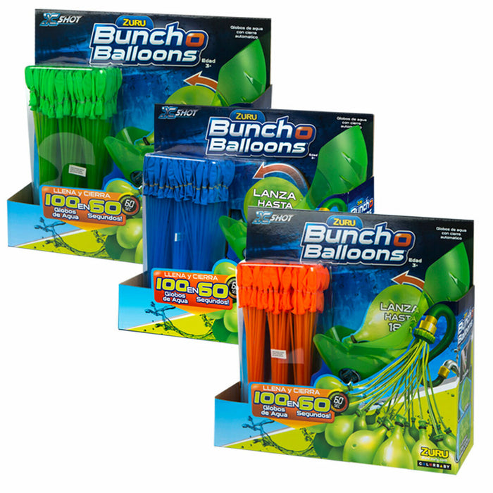 Baloane cu Apă Zuru Bunch-O-Balloons Lansator 6 Unități