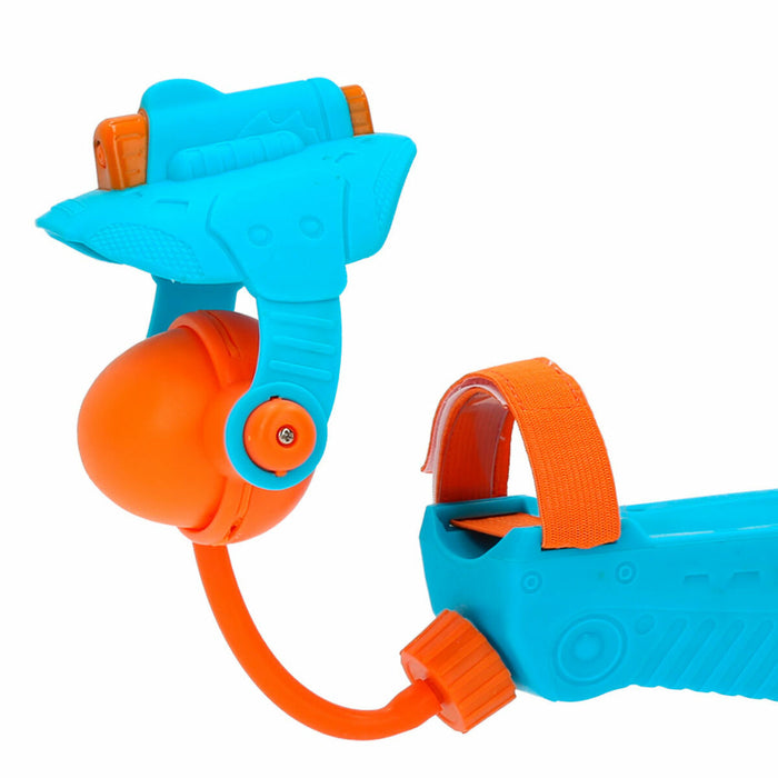 Pistol cu Apă Eolo HYDRO CHARGER Albastru 300 ml 37,5 x 8,5 x 11 cm (6 Unități)
