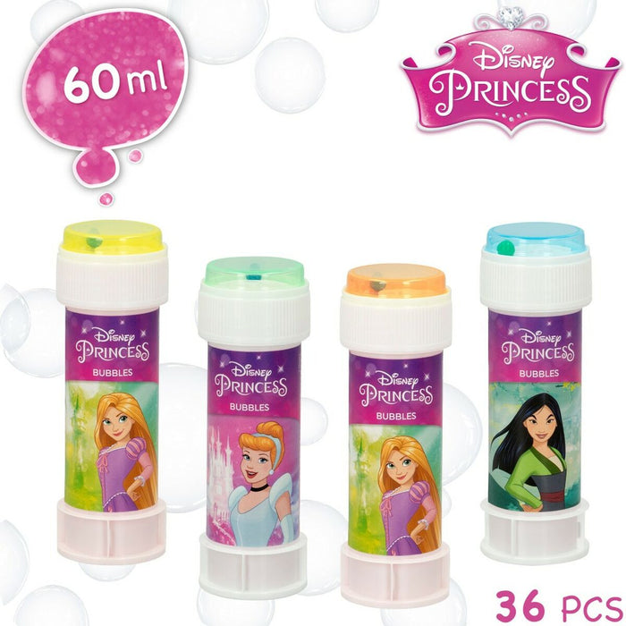 Aparat baloane săpun Princesses Disney 60 ml 3,8 x 11,5 x 3,8 cm (216 Unități)