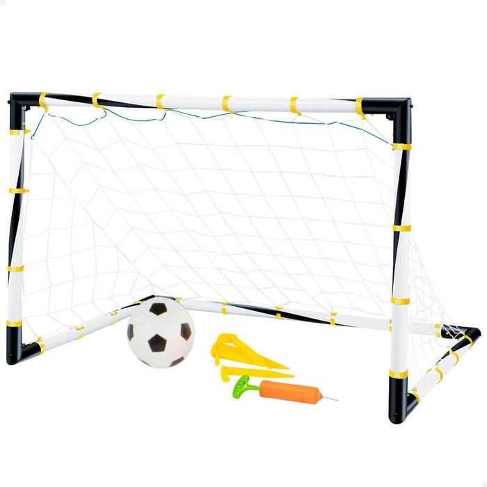 Poartă de Fotbal Colorbaby Pliabil 100 x 70 x 70 cm (2 Unități)