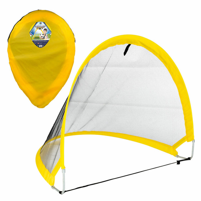 Poartă Pliabilă Colorbaby Pop up Galben 120 x 80 x 80 cm (4 Unități)