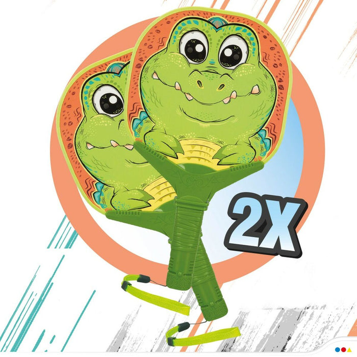 Palete de Plajă Colorbaby Crocodil 18,5 x 33 x 0,5 cm (6 Unități)