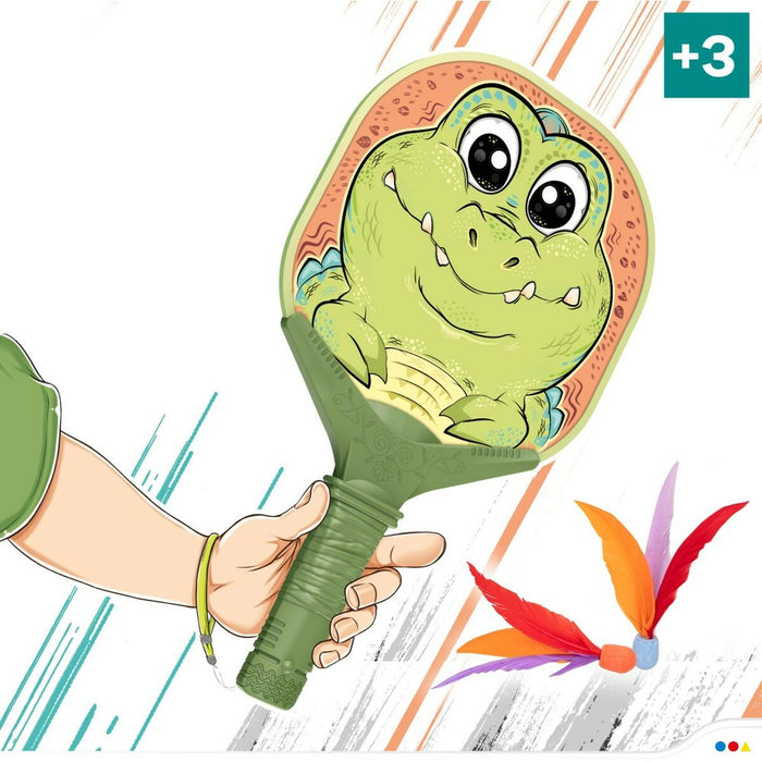 Palete de Plajă Colorbaby Crocodil 18,5 x 33 x 0,5 cm (6 Unități)