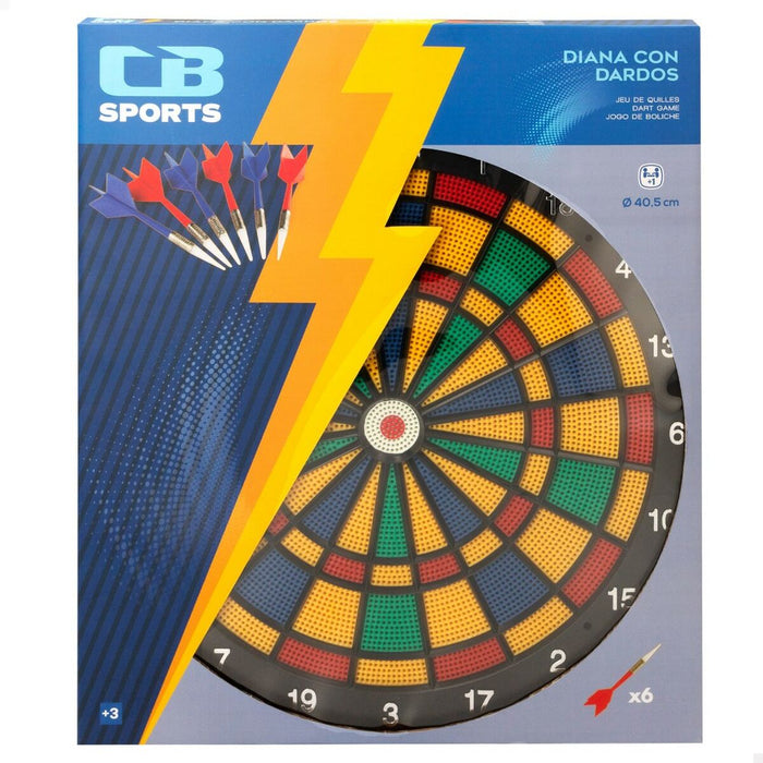 darts Colorbaby 40,5 x 42 x 1,6 cm (6 Unități)