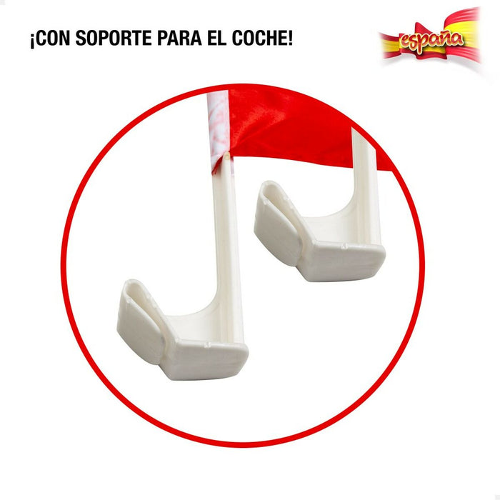 Car flag holder Colorbaby 45 x 30 cm Spania 2 Piese 24 Unități