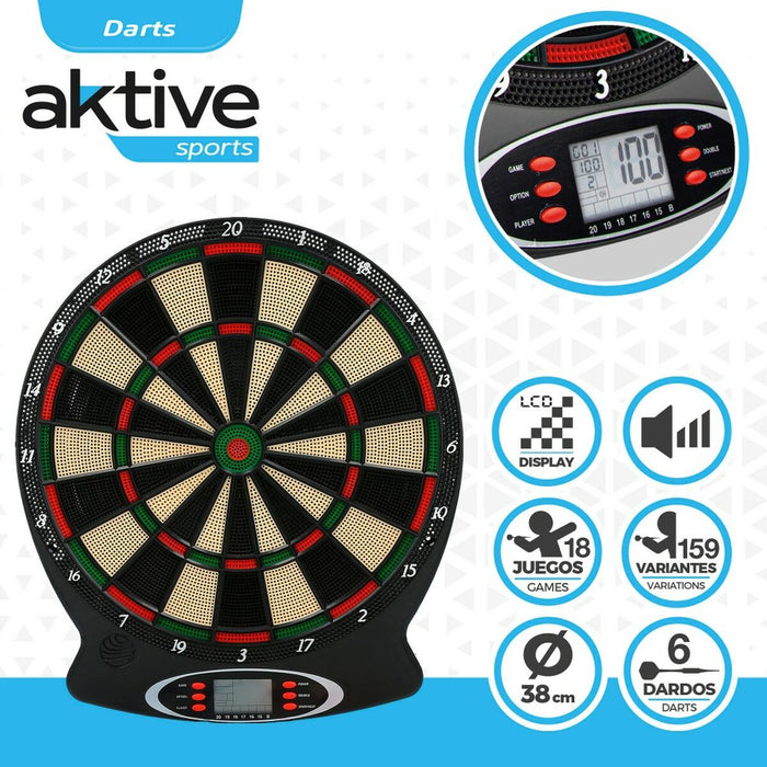 Darts electronic Colorbaby 38 x 43 x 2 cm (4 Unități)