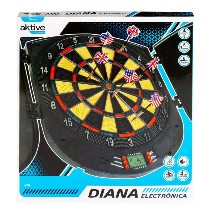 Darts electronic Aktive 45 x 50 x 4,5 cm (2 Unități)