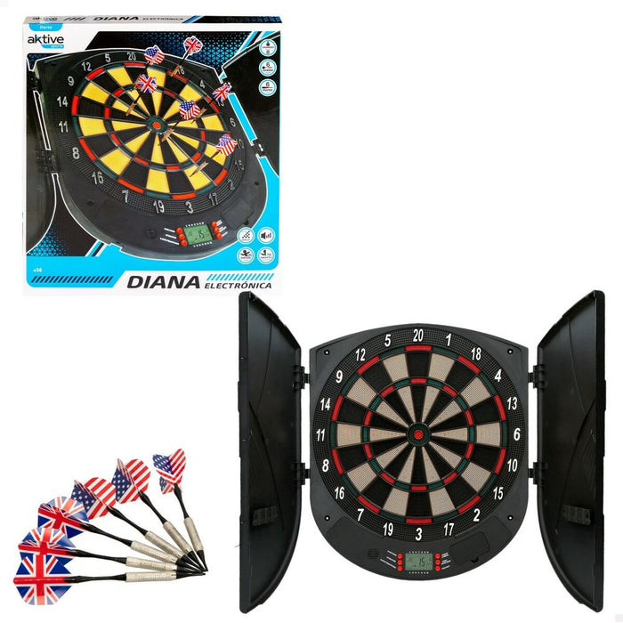 Darts electronic Aktive 45 x 50 x 4,5 cm (2 Unități)