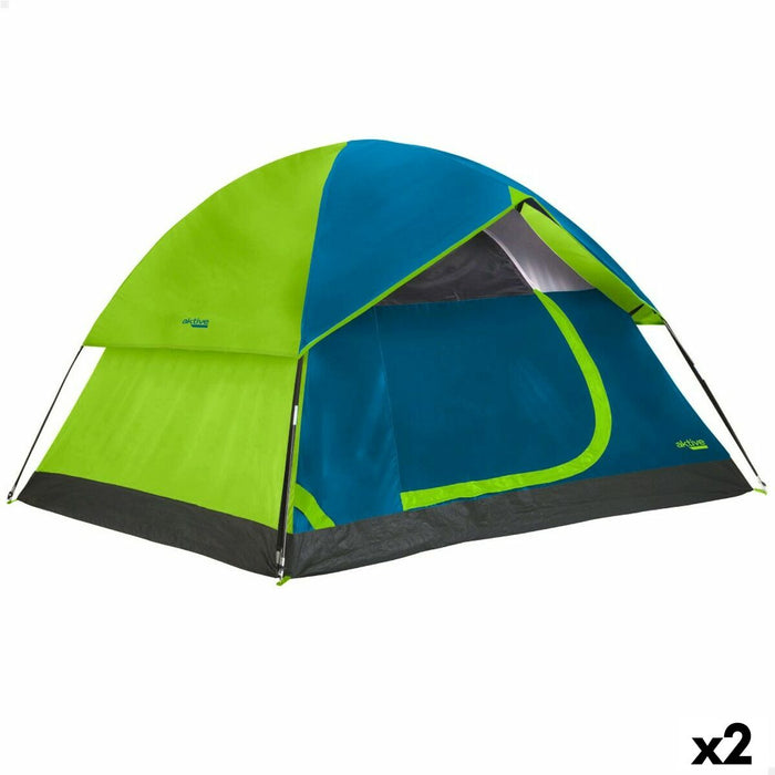 Cort Aktive 4 persoane 240 x 130 x 210 cm (2 Unități)
