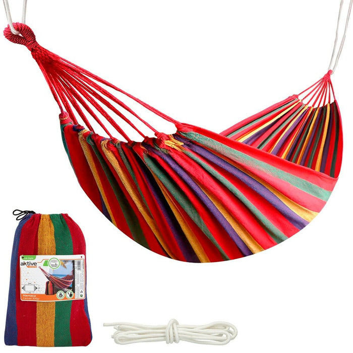 Hamac Aktive Portocaliu 200 x 0,4 x 100 cm (6 Unități)
