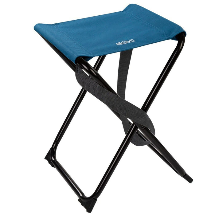 Taburete pliant Aktive Albastru 32 x 45 x 27 cm (4 Unități)