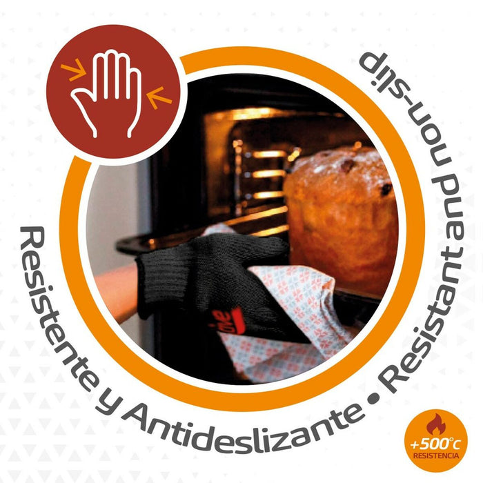Mănuși Aktive Negru Grătare