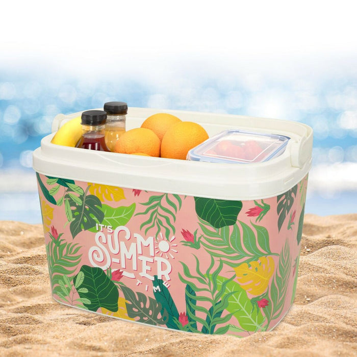 Set Ping Pong Aktive Summer tropical Plastic 6 L 29 x 20 x 19,5 cm (8 Unități)