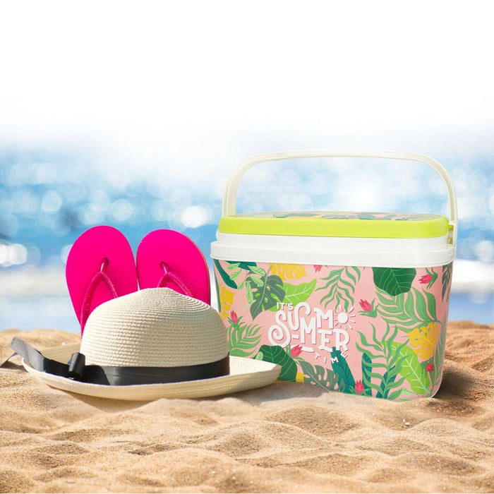 Set Ping Pong Aktive Summer tropical Plastic 6 L 29 x 20 x 19,5 cm (8 Unități)