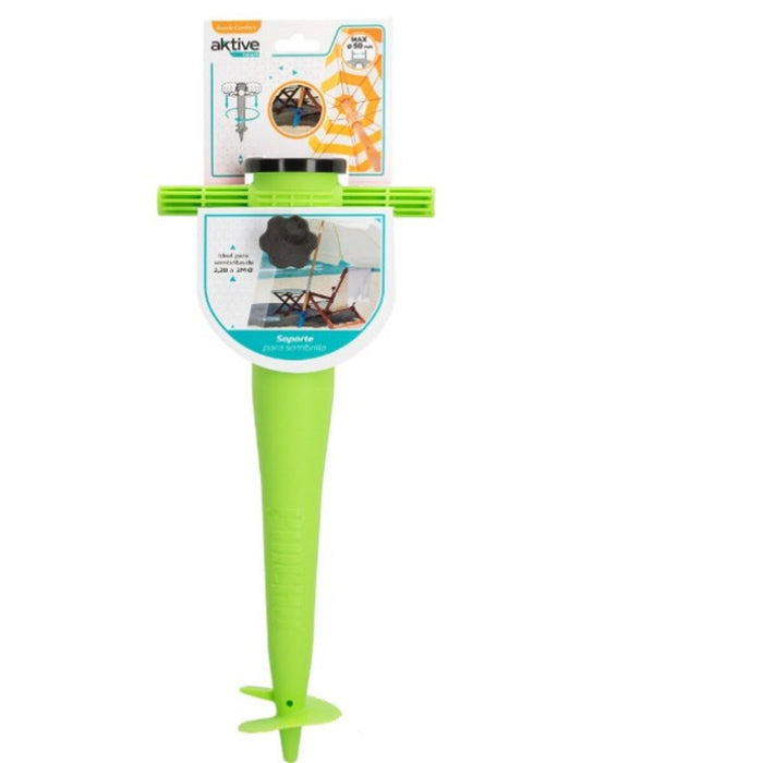 Cuierul pentru umbrelă de soare Aktive Plastic 18,5 x 40,5 x 8 cm (6 Unități)