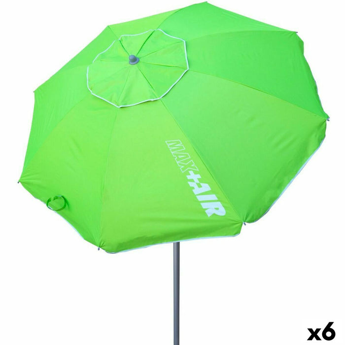 Slunečník Aktive Verde Aluminiu Oțel 200 x 199 x 200 cm (6 Unități)
