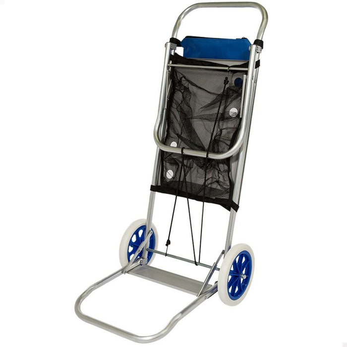 Cărucior multifuncțional Aktive Albastru 47 x 100 x 52 cm (4 Unități)