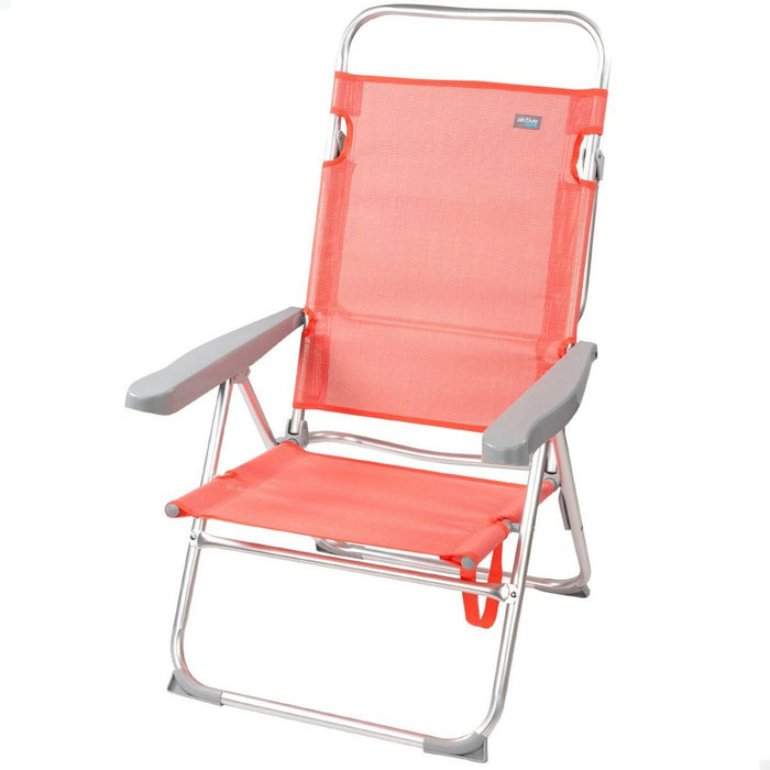 Scaunul Pliabil Aktive Flamingo Coral 48 x 99 x 57 cm (4 Unități)