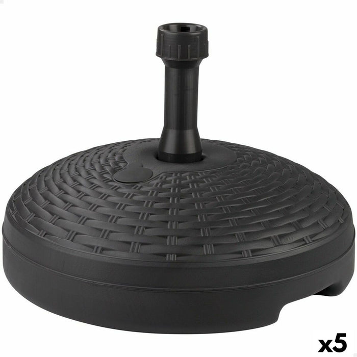 Bază pentru Umbrelă de Soare Aktive Antracit 45 x 30 x 45 cm (5 Unități)