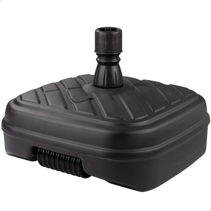 Bază pentru Umbrelă de Soare Aktive Antracit Plastic 56 x 40 x 56 cm (3 Unități)