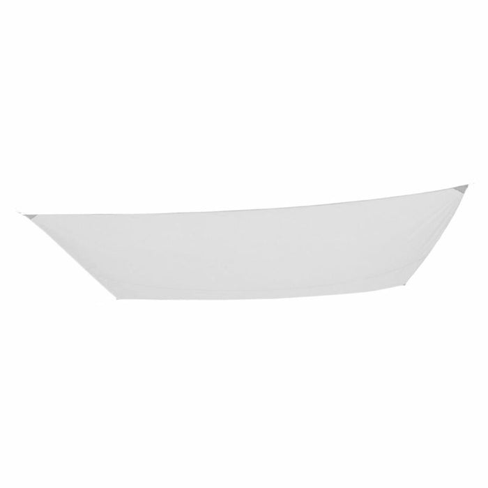 Umbrele din pânză Aktive Triunghiular Alb 300 x 0,5 x 400 cm (4 Unități)