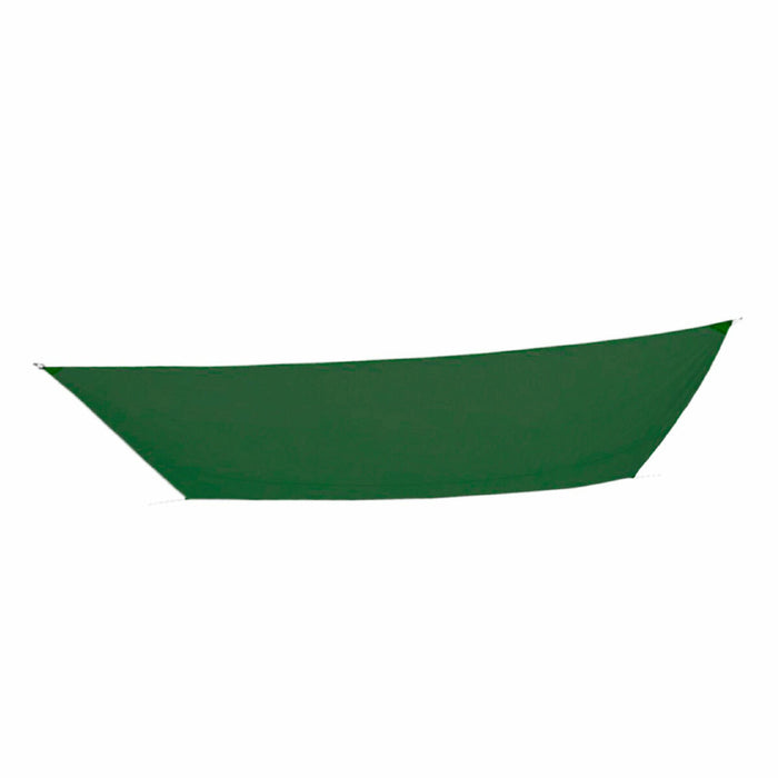 Umbrele din pânză Aktive Triunghiular Verde 300 x 0,5 x 400 cm (4 Unități)