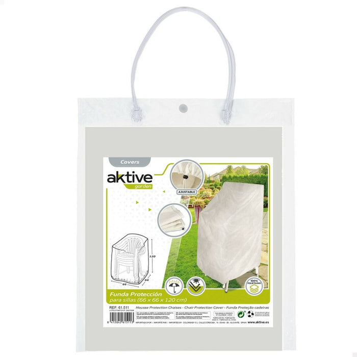 Husă pentru Scaun Aktive Polietilenă 66 x 120 x 66 cm (6 Unități)