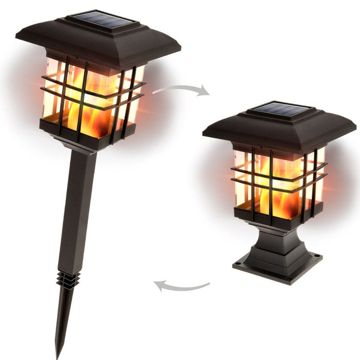 Lampă cu LED Aktive Plastic 13,5 x 46 x 13,5 cm (4 Unități)