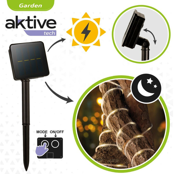 Benzi LED Aktive Cupru Plastic 500 x 4,5 x 4,5 cm (6 Unități)