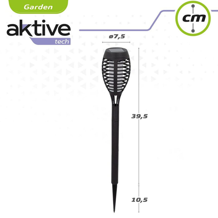 Lampă cu LED Aktive Plastic 7,5 x 50 x 7,5 cm (4 Unități)