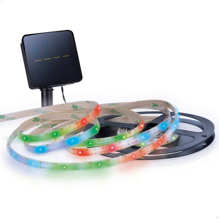 Fâșie de lumini Aktive LED Multicolor Grădină 3 m (6 Unități)