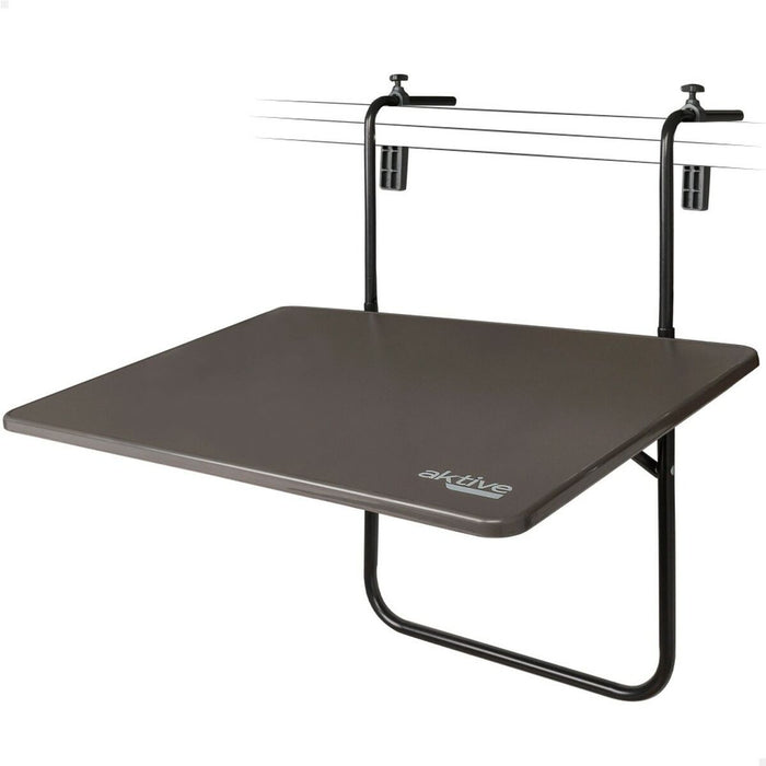Masă Pliabilă Aktive Pentru atârnare la balcon Oțel 60 x 66,5 x 40 cm (4 Unități)