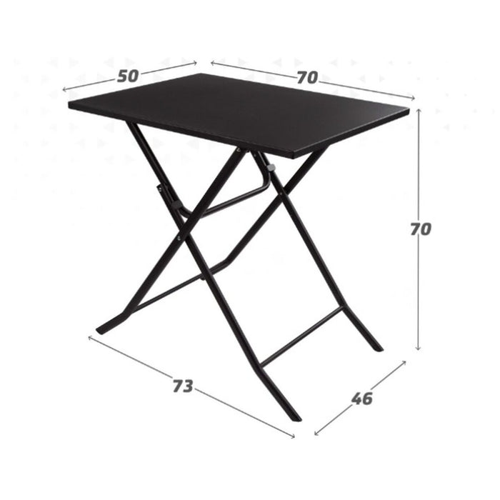 Masă Pliabilă Aktive 70 x 70 x 50 cm Oțel