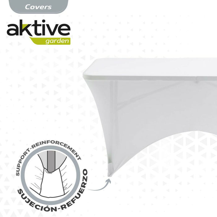 Saltea de joacă Aktive Masă Alb Accesorii Vehicule Drum 122 x 76 x 61 cm (6 Unități)