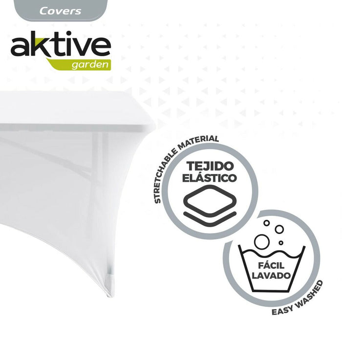 Saltea de joacă Aktive Masă Alb Accesorii Vehicule Drum 122 x 76 x 61 cm (6 Unități)