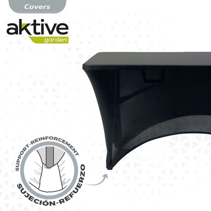 Saltea de joacă Aktive Masă Negru Accesorii Vehicule Drum 122 x 76 x 61 cm (6 Unități)