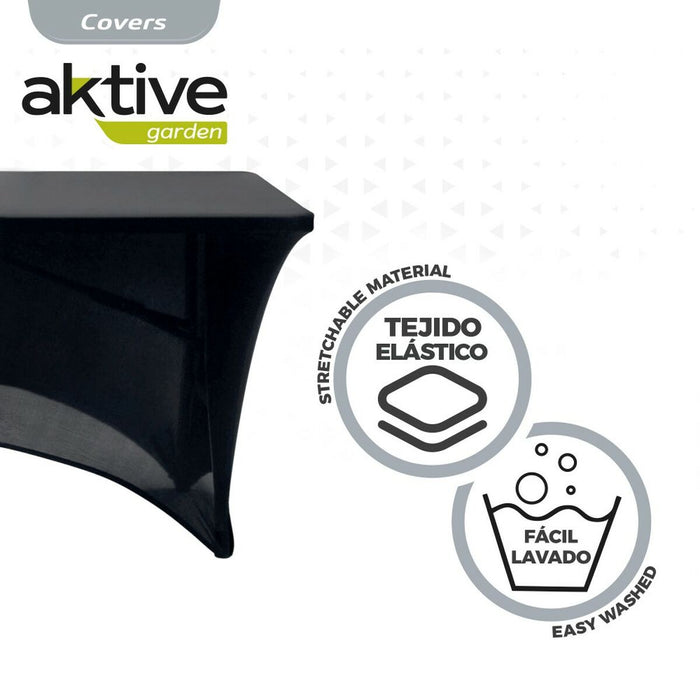 Saltea de joacă Aktive Masă Negru Accesorii Vehicule Drum 122 x 76 x 61 cm (6 Unități)