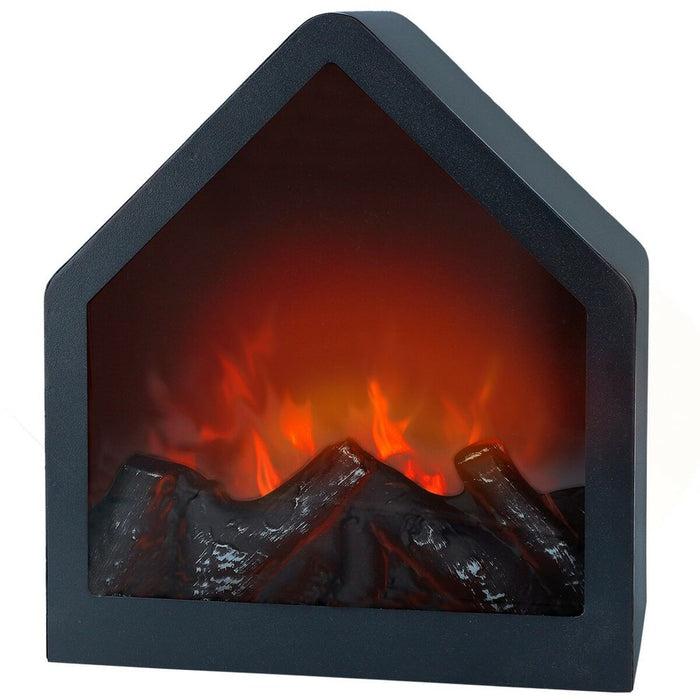 Șemineu electric decorativ de perete Ambients 20 x 23 x 14 cm (2 Unități)