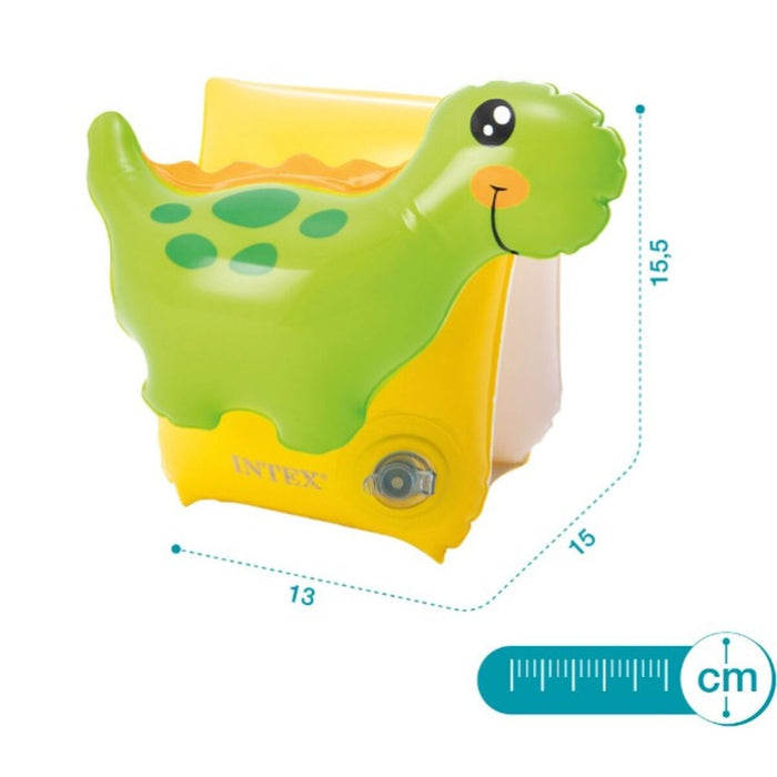 Manșoane Intex Dinozaur 13 x 15,5 x 15 cm (36 Unități)